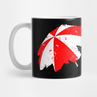 Umbrella cover grunge Mug